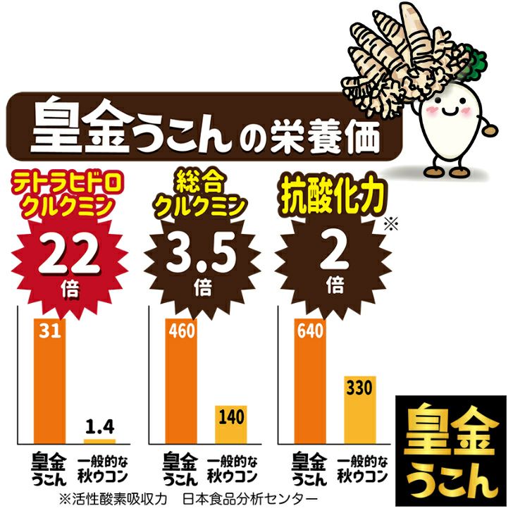 活力サプリ・皇金ウコン
